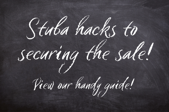 Stuba hacks to securing the sale