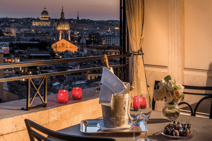 Stuba Six Romantic hotels in Rome